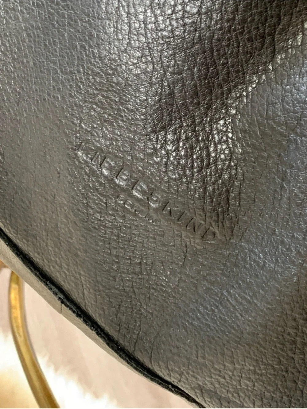 Liebeskind Black Leather Kayla Large Satchel Bag